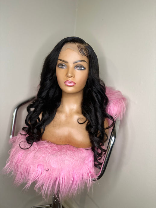 Baddie on a budget curled