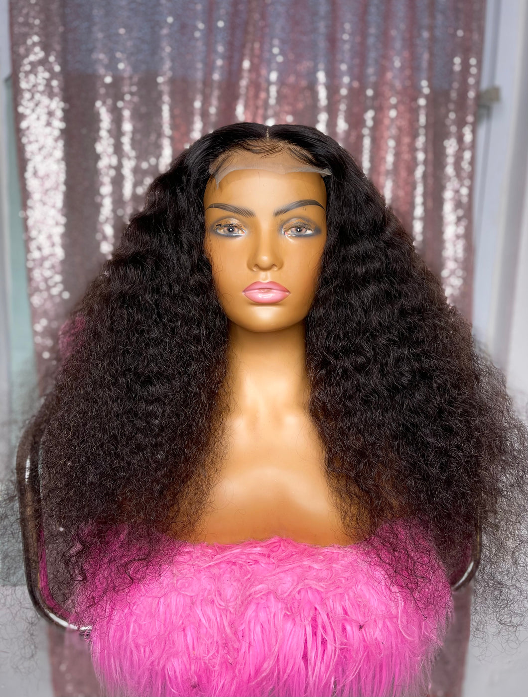 24in Closure Deepwave Wig